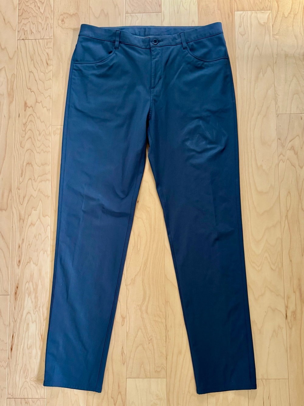 Vuori Men’s 36 X 34 Meta Pant Athletic Slim Fit Charcoal Gray